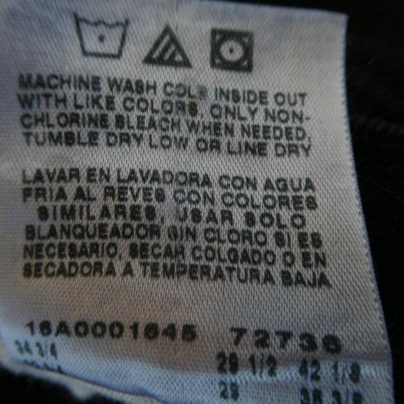 Lee Relaxed Jeans Washed Black Mid Rise Straight 8 - Picture 10 of 10